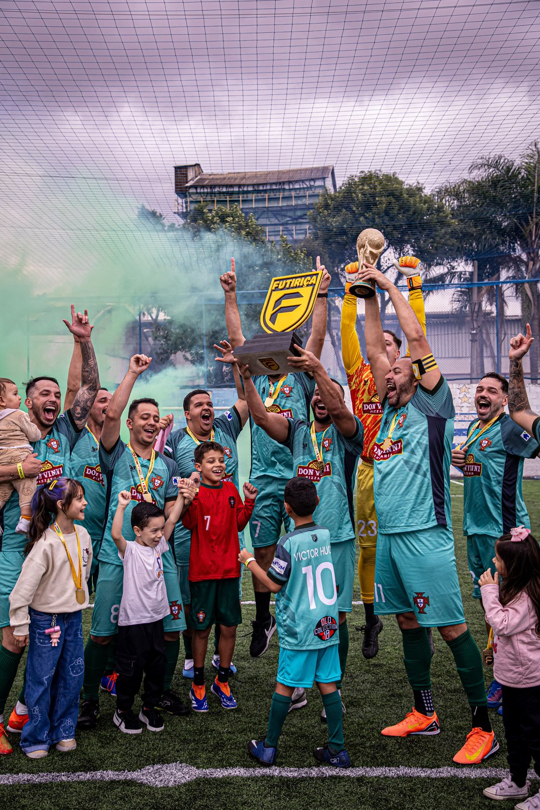 Campeões da final